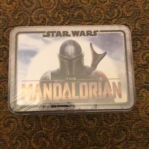Star Wars The Mandalorian Special edition playing cards set.
